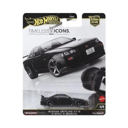 (Limit 1 per customer) Hot Wheels 1:64 Car Culture 2025 N Case – Timeless Icons Assortment BOÎTE SCELLÉ-Sealed Case (set of 10)  FPY86-961N-SEALED