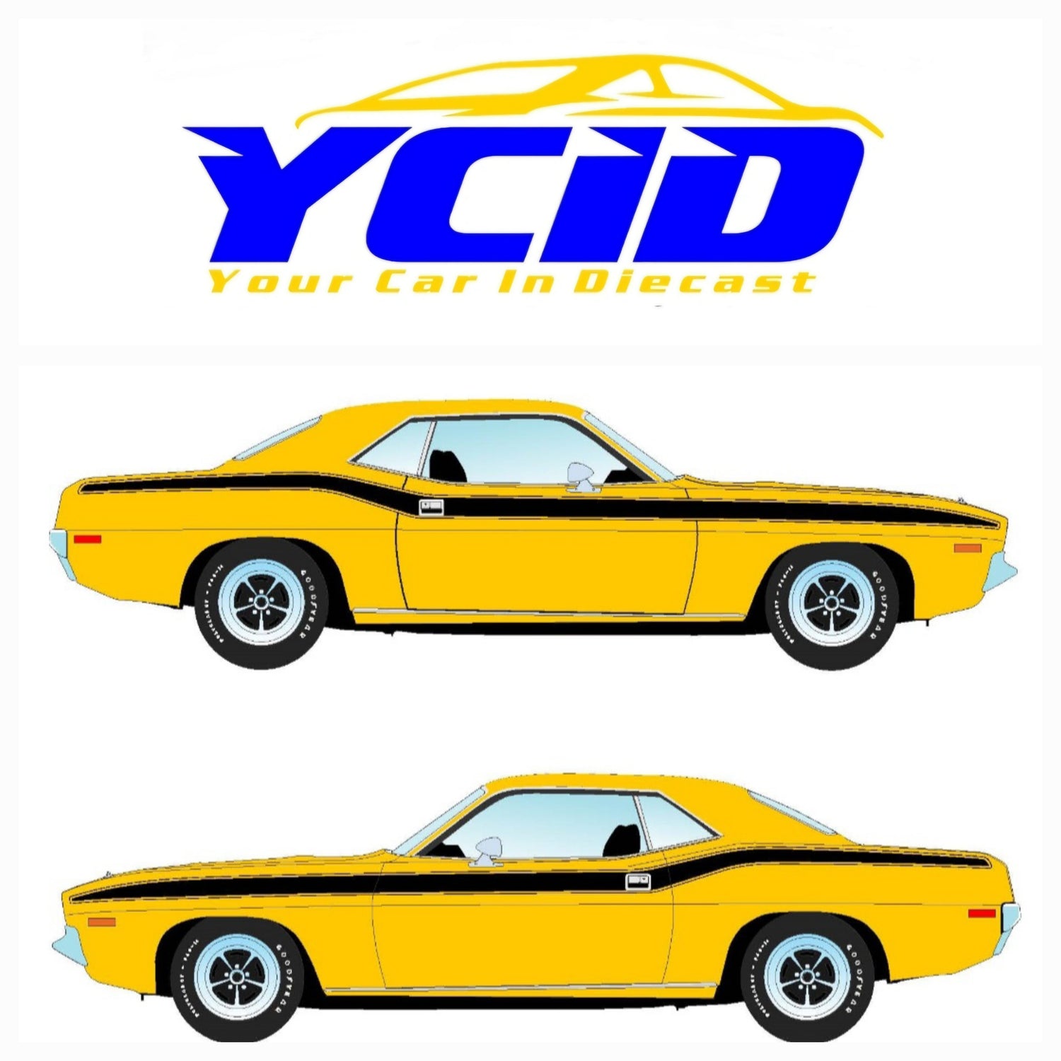 1972 Cuda 340, Coupe Lemon Twist Yellow (Limitée à 199 unité-Limited to 199 units)