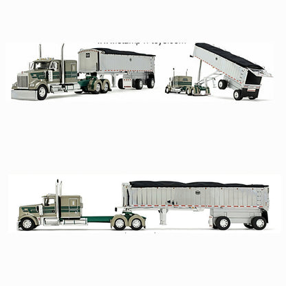 Kenworth W900L w/ MAC Dump Trailer D&amp;D Hauling &amp; Excavating