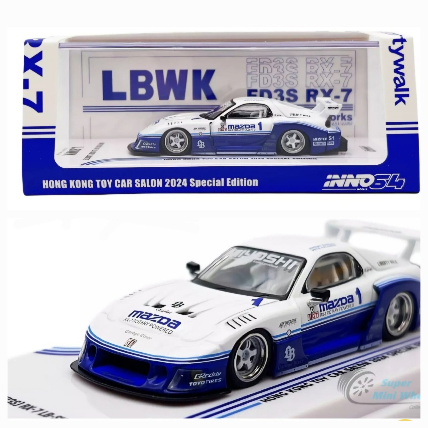 MAZDA RX7 (FD3S) LB-SUPER SILHOUETTE Hong Kong Toy Car Salon 2024