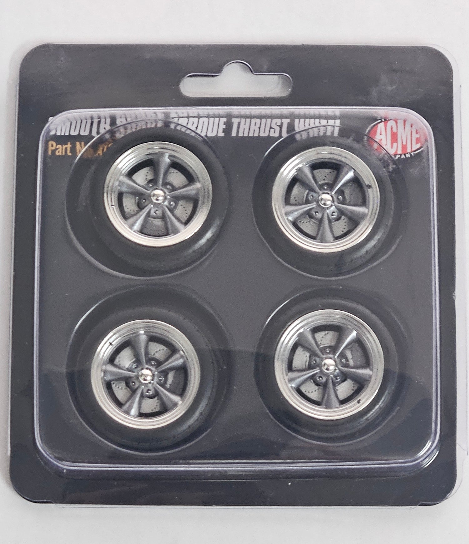 1:18 Set de Roues- Smooth Spoke Torque Thrust Wheel &amp; Tire Set
