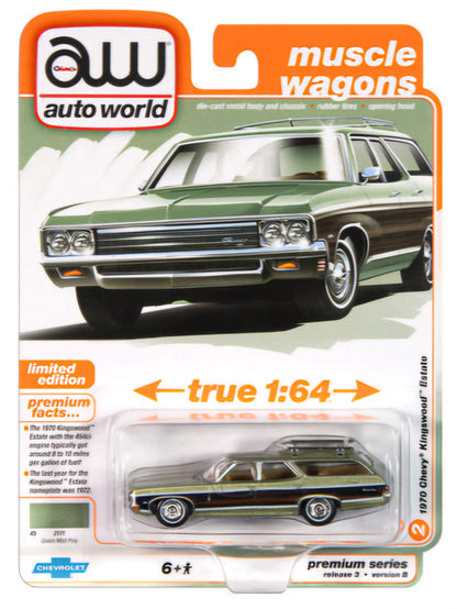 1970 Chevrolet Kingswood Estate in Green Mist  AWSP177/24B