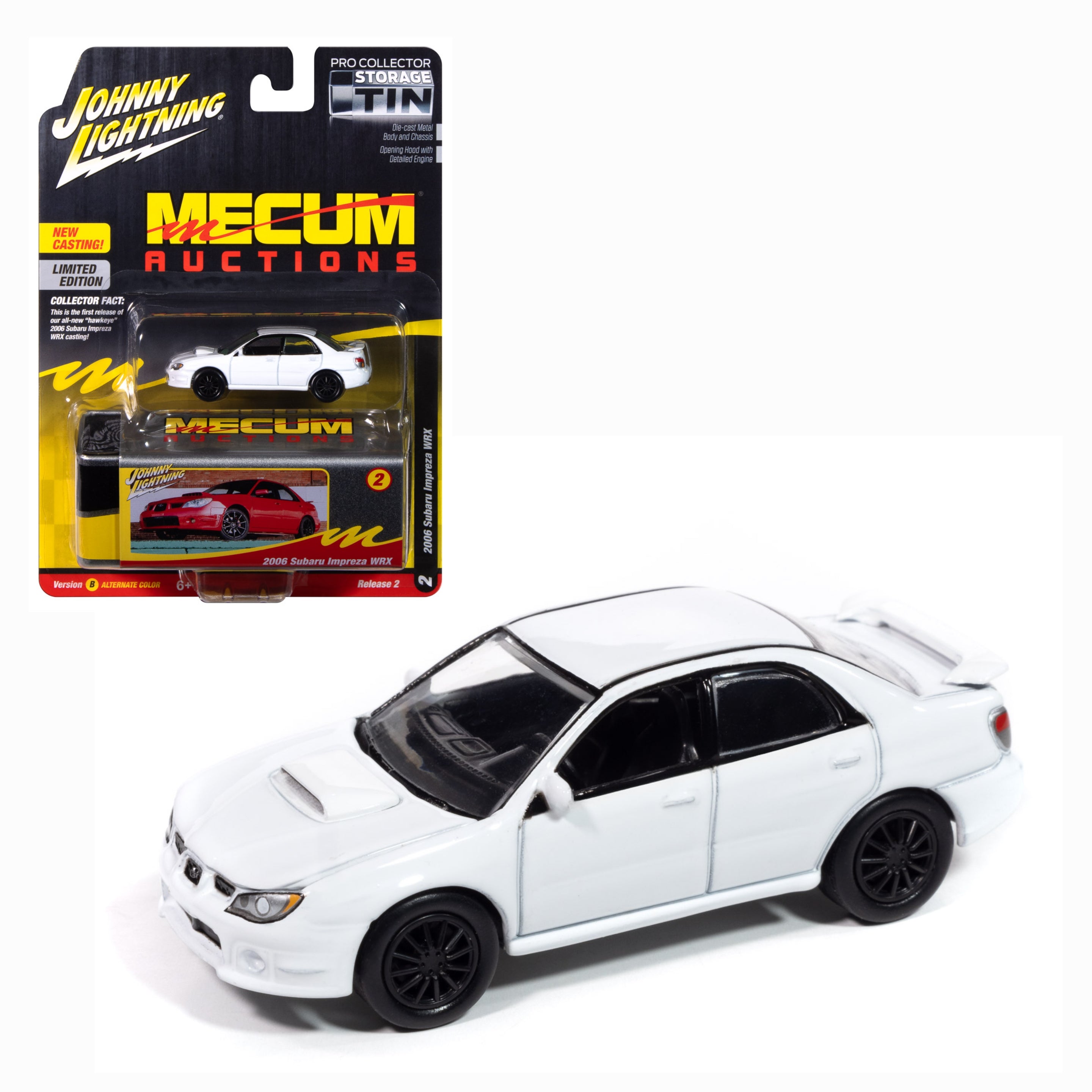 2006 Subaru WRX Mecum Auctions in Pure White  (1 par client- 1 per customer)