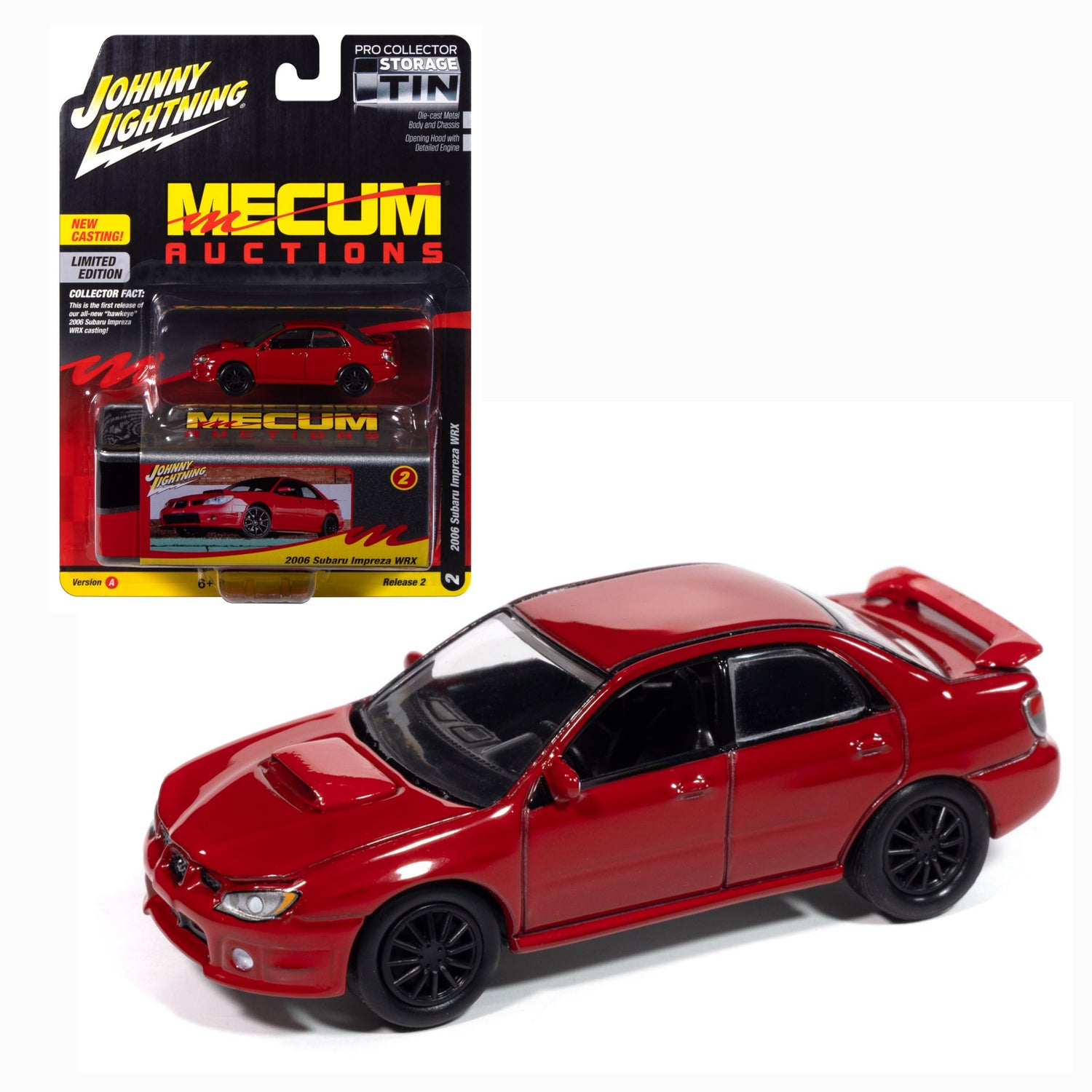 2006 Subaru WRX Mecum Auctions in Red  (1 par client- 1 per customer)