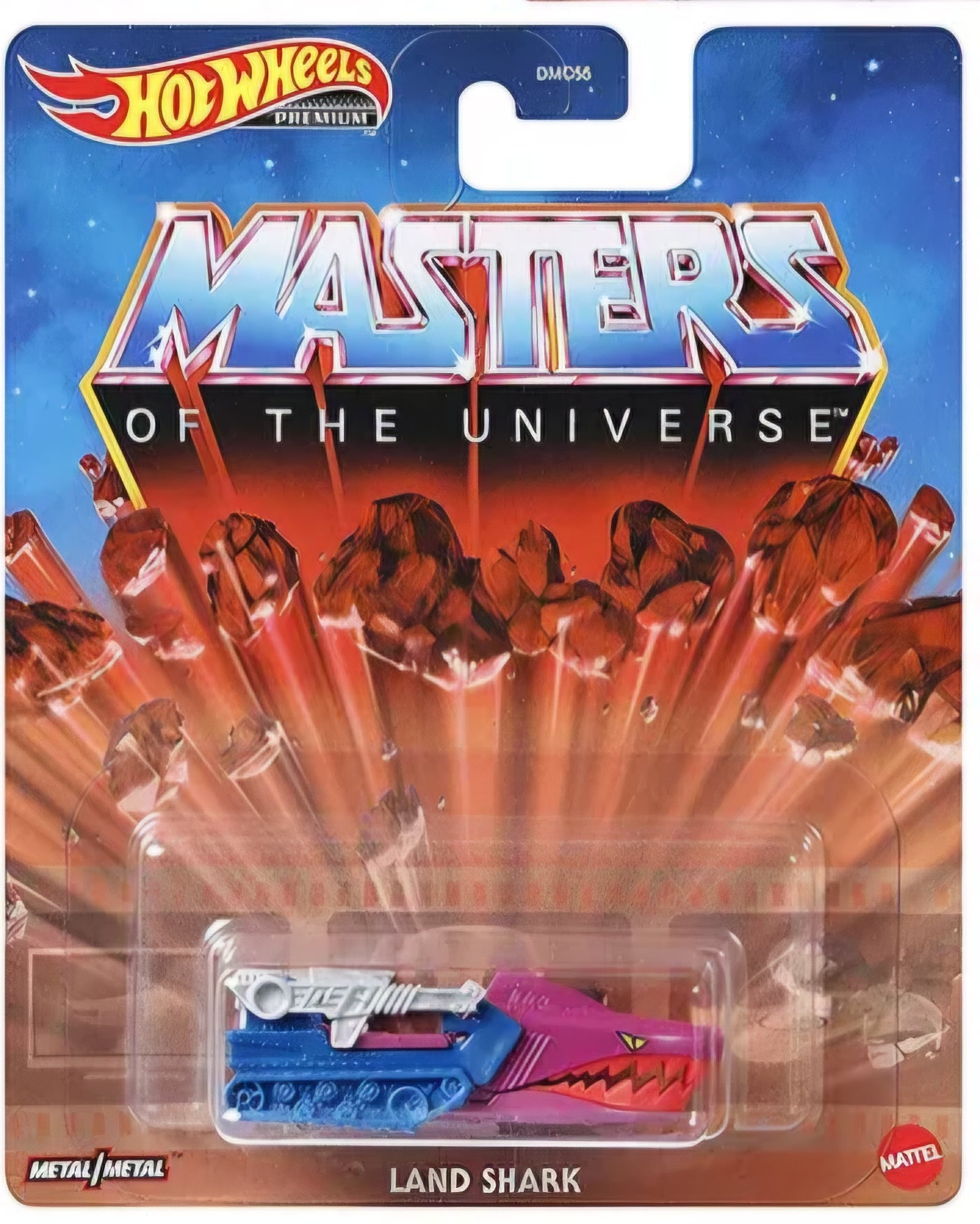 Hot Wheels Premium,2022 Retro Entertainment G, Land Shark "He-Man and the Masters of the Universe" TV Series (1983), (GRL60)