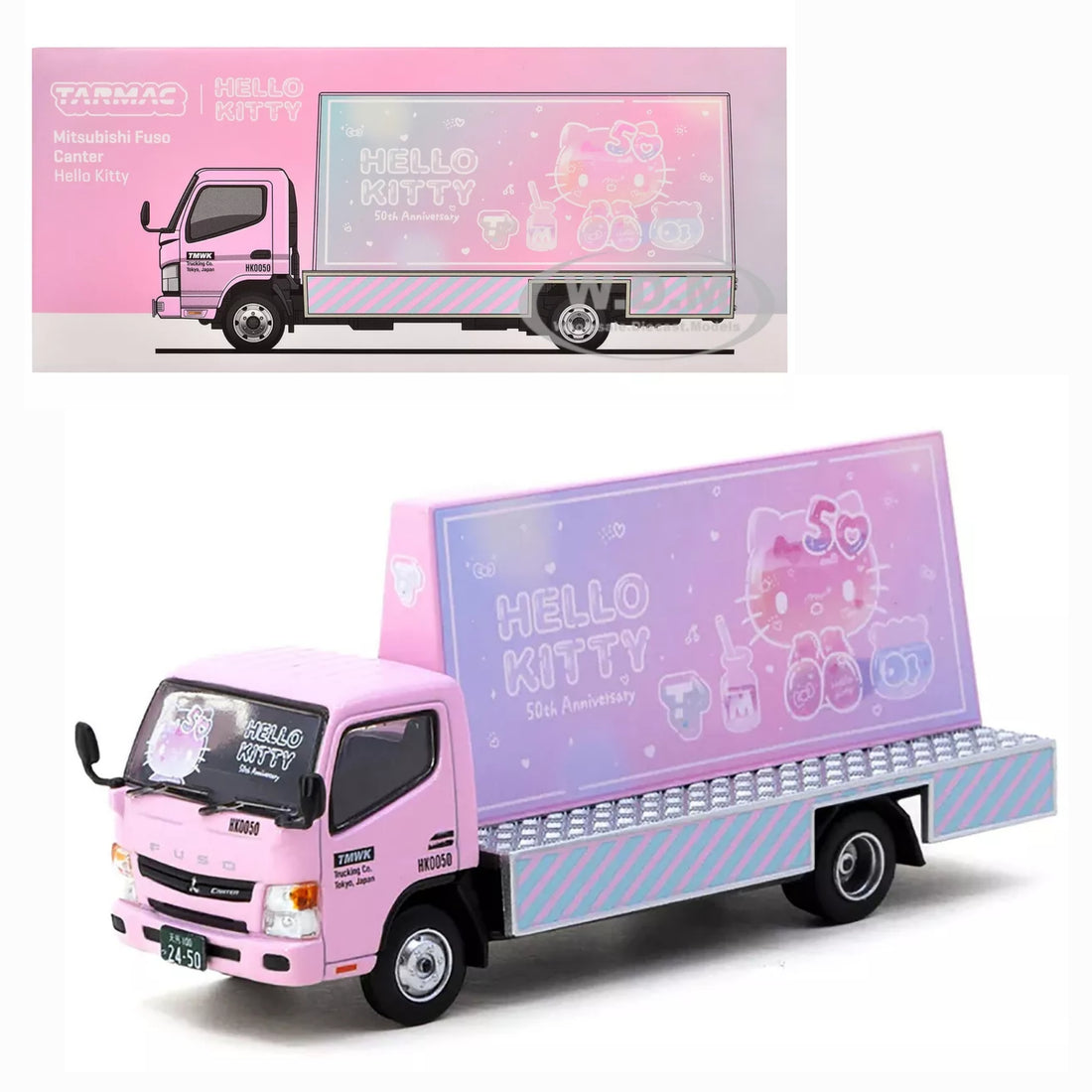Mitsubishi Fuso Canter Billboard Truck - Hello Kitty 50th Anniversary