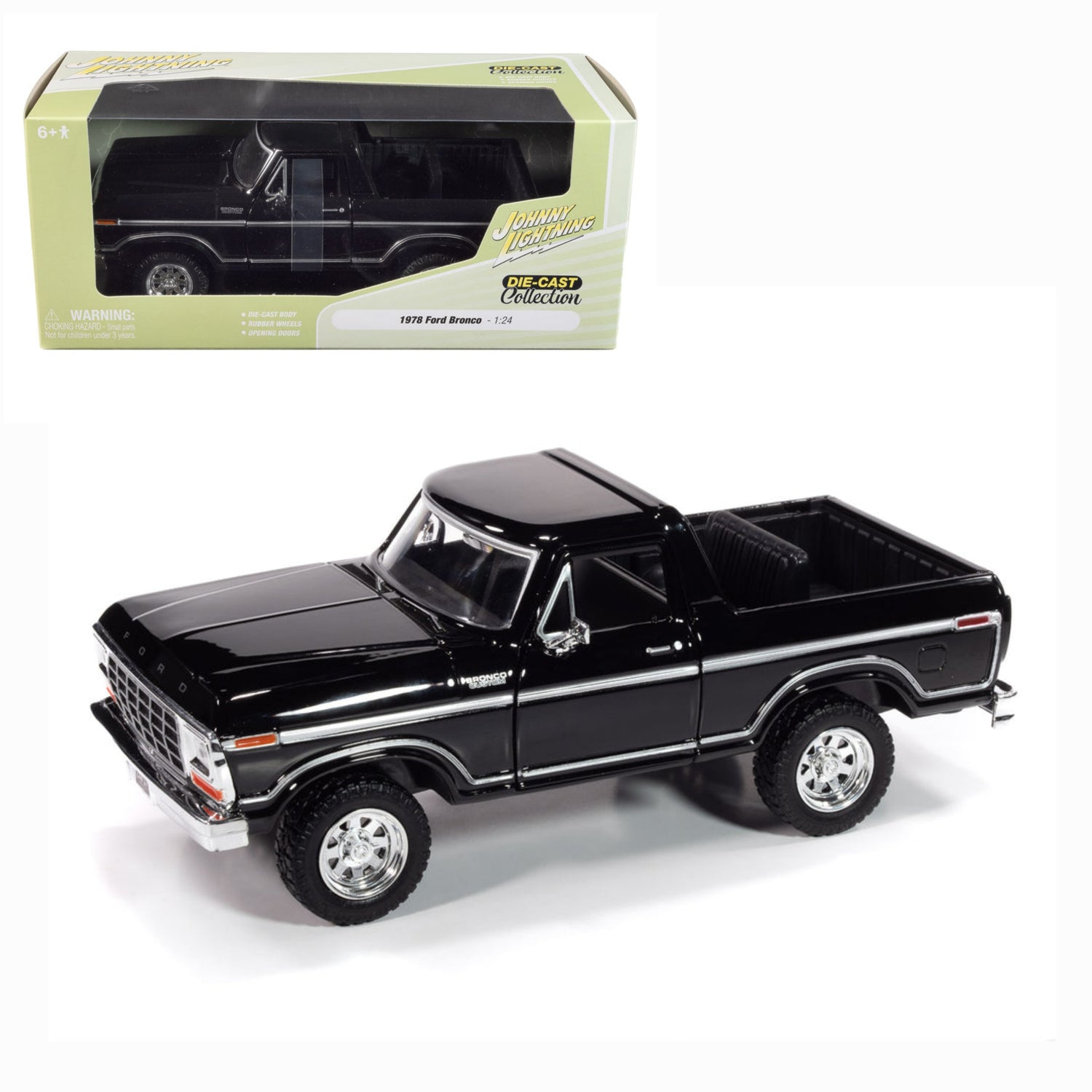 1978 Ford Bronco-(Black)