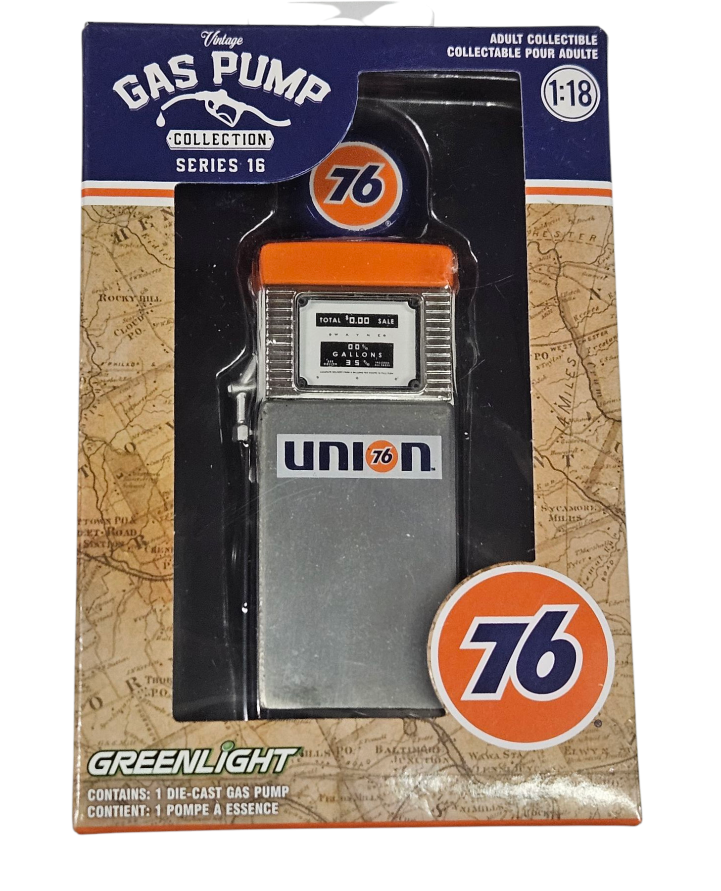 SUPER CHASE GREEN MACHINE-Union 76 - 1951 Wayne 505