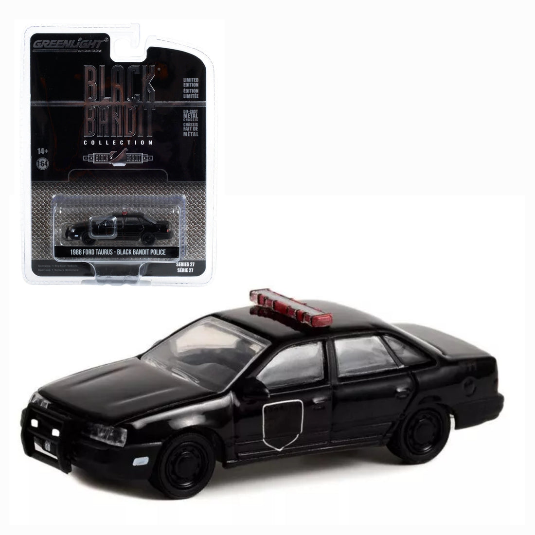 1988 Ford Taurus-Black Bandit Police