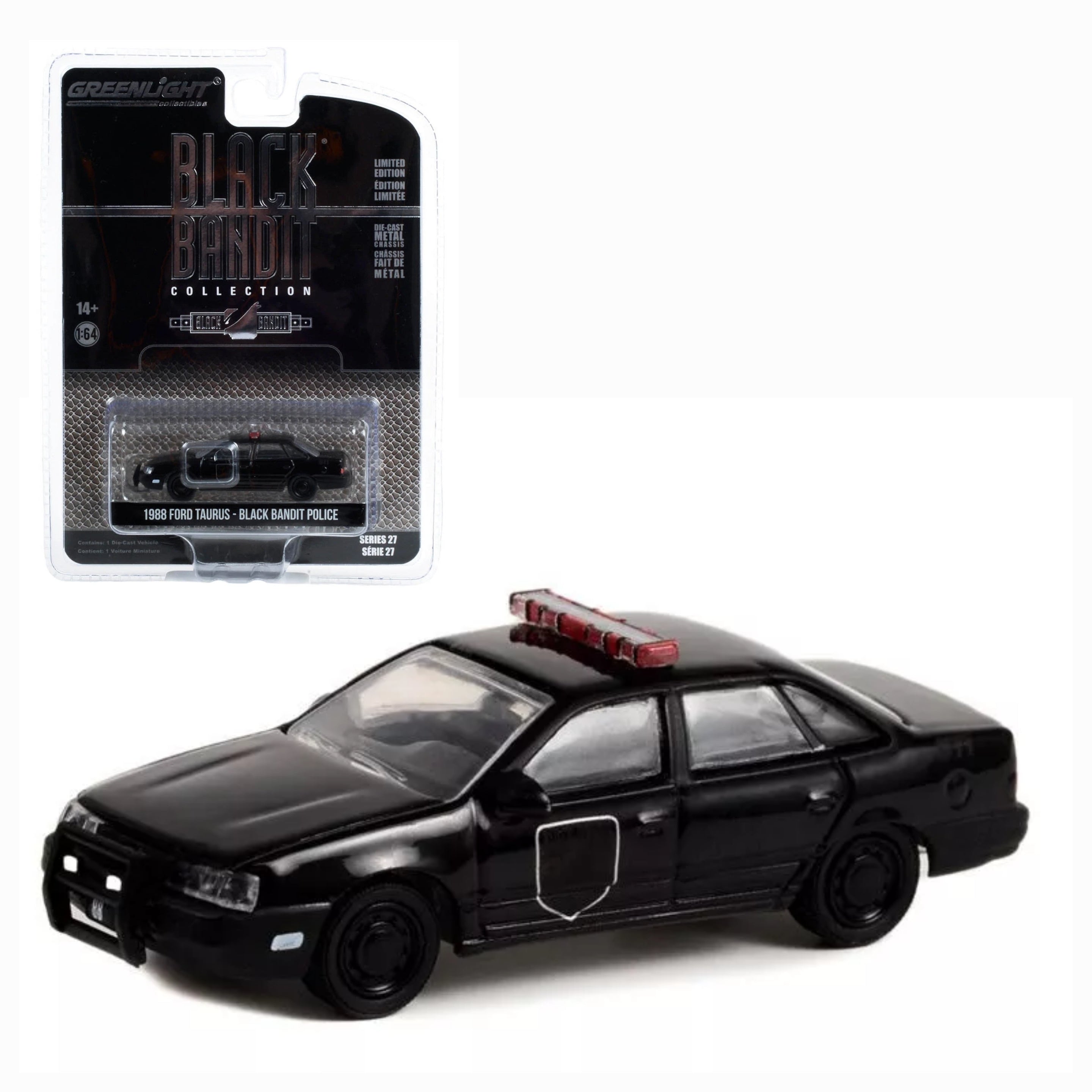 1988 Ford Taurus-Black Bandit Police