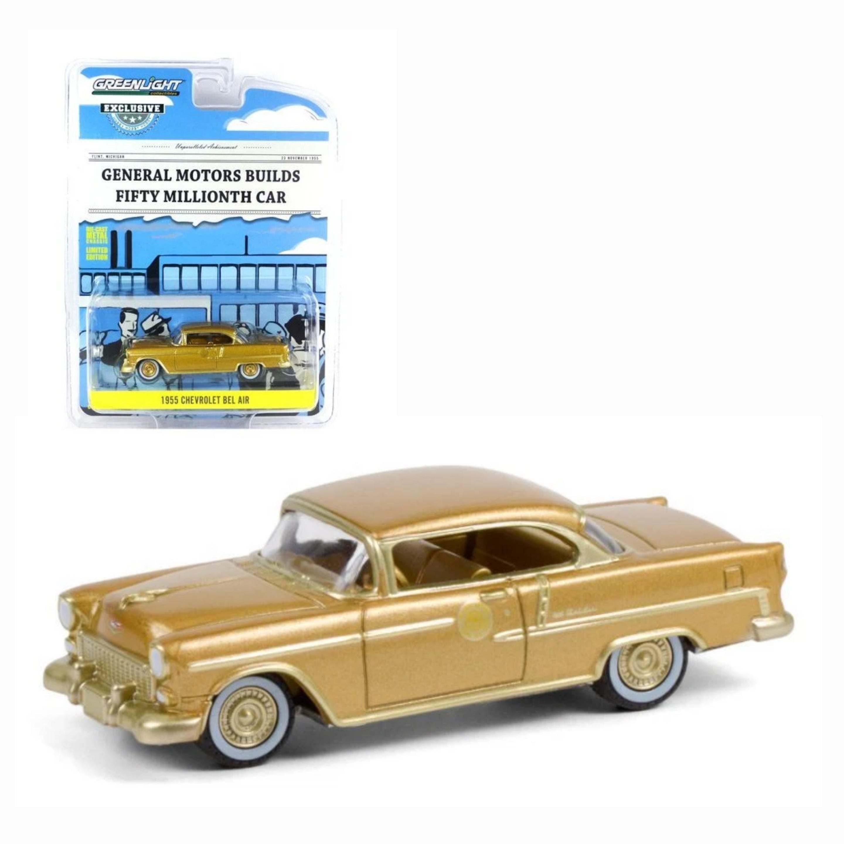 1955 Chevrolet Bel Air "Gold-Plated - The 50 Millionth General Motors Car"