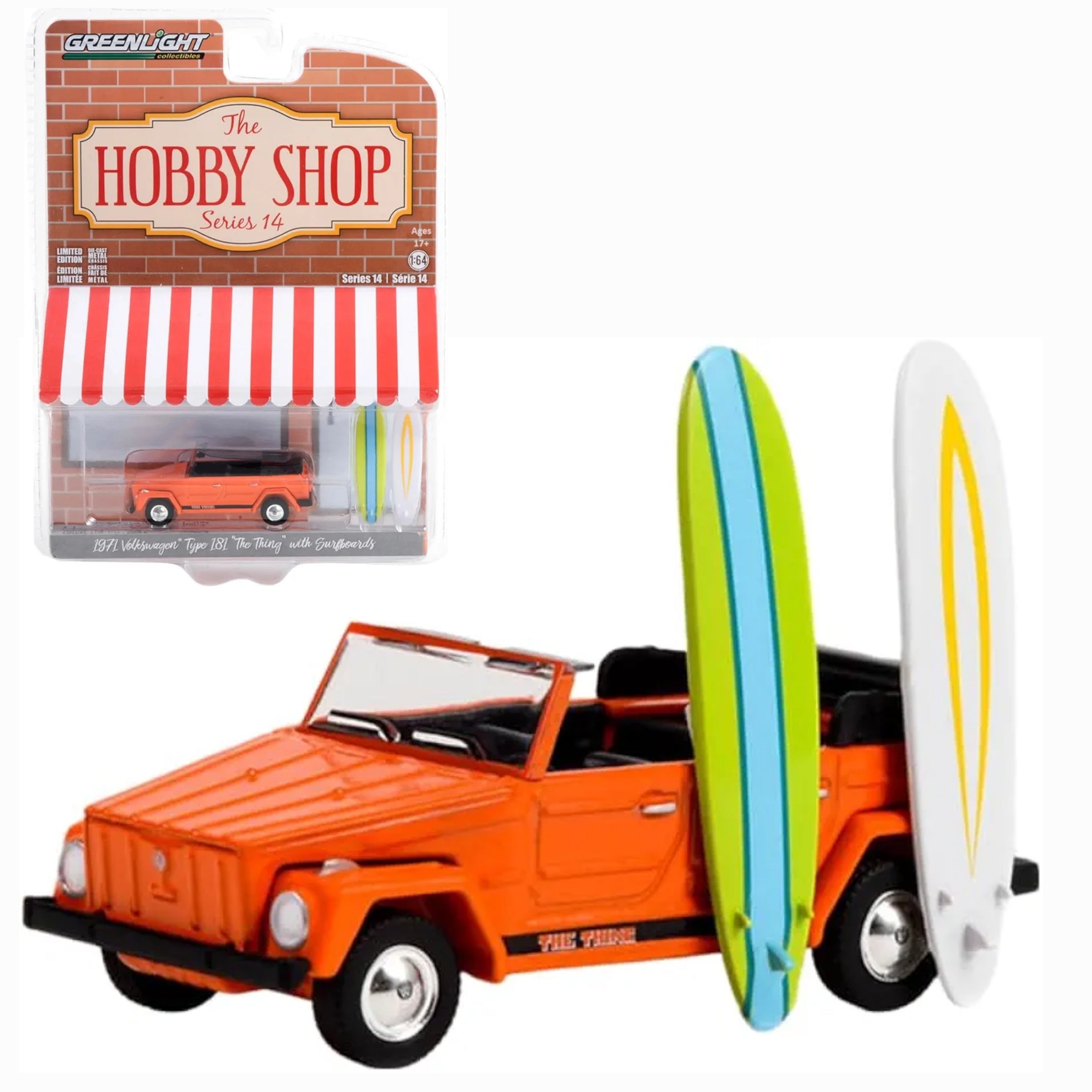 1971 Volkswagen Thing with Surfboards