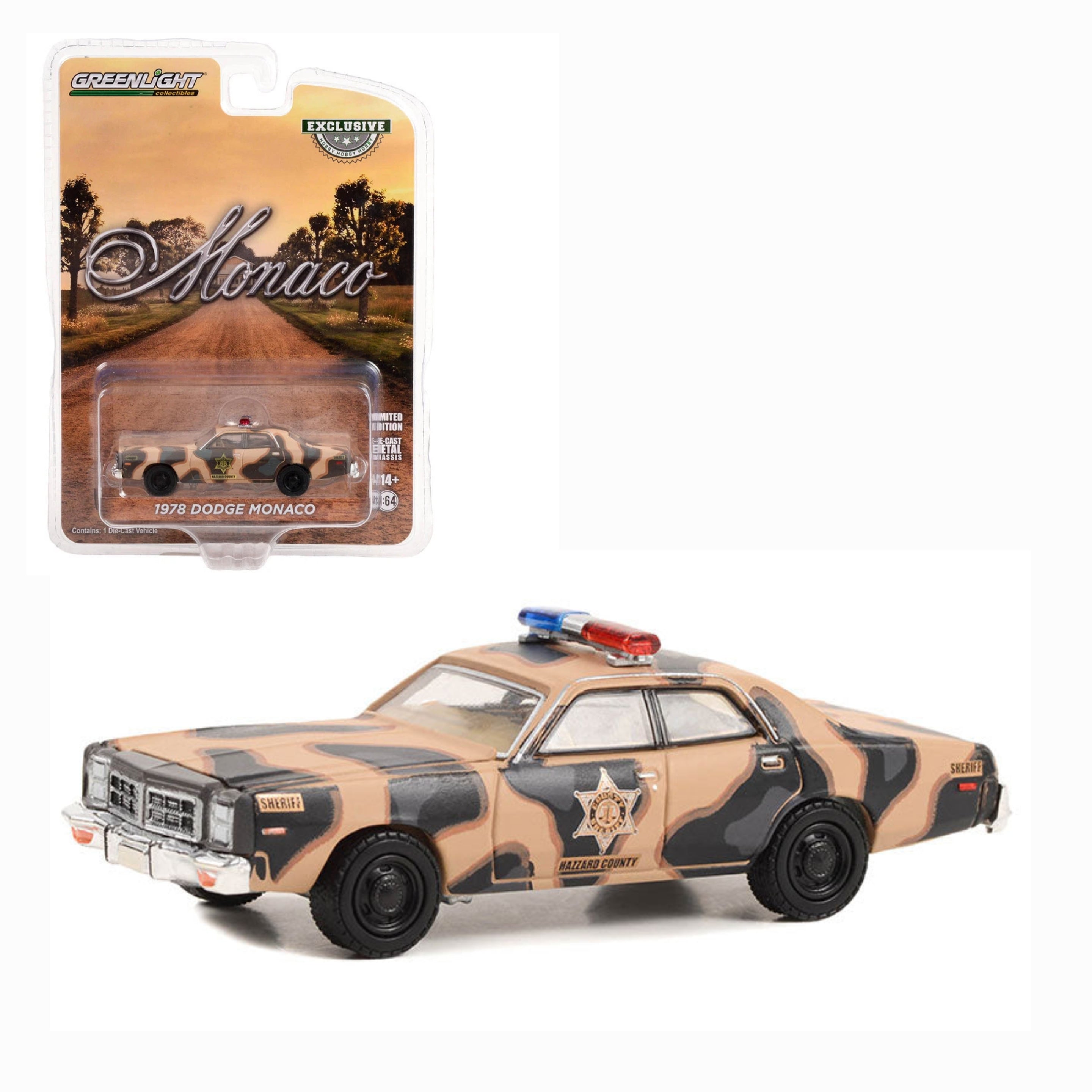 Hazzard County Camouflage Sheriff - 1987 Dodge Monaco