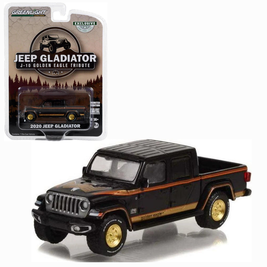 Jeep Gladiator - J-10 Golden Eagle Tribute