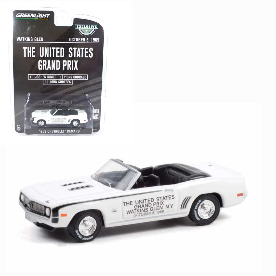 Chevrolet Camaro 1969 "The United States Grand Prix Pace Car, Watkins Glen International Raceway"