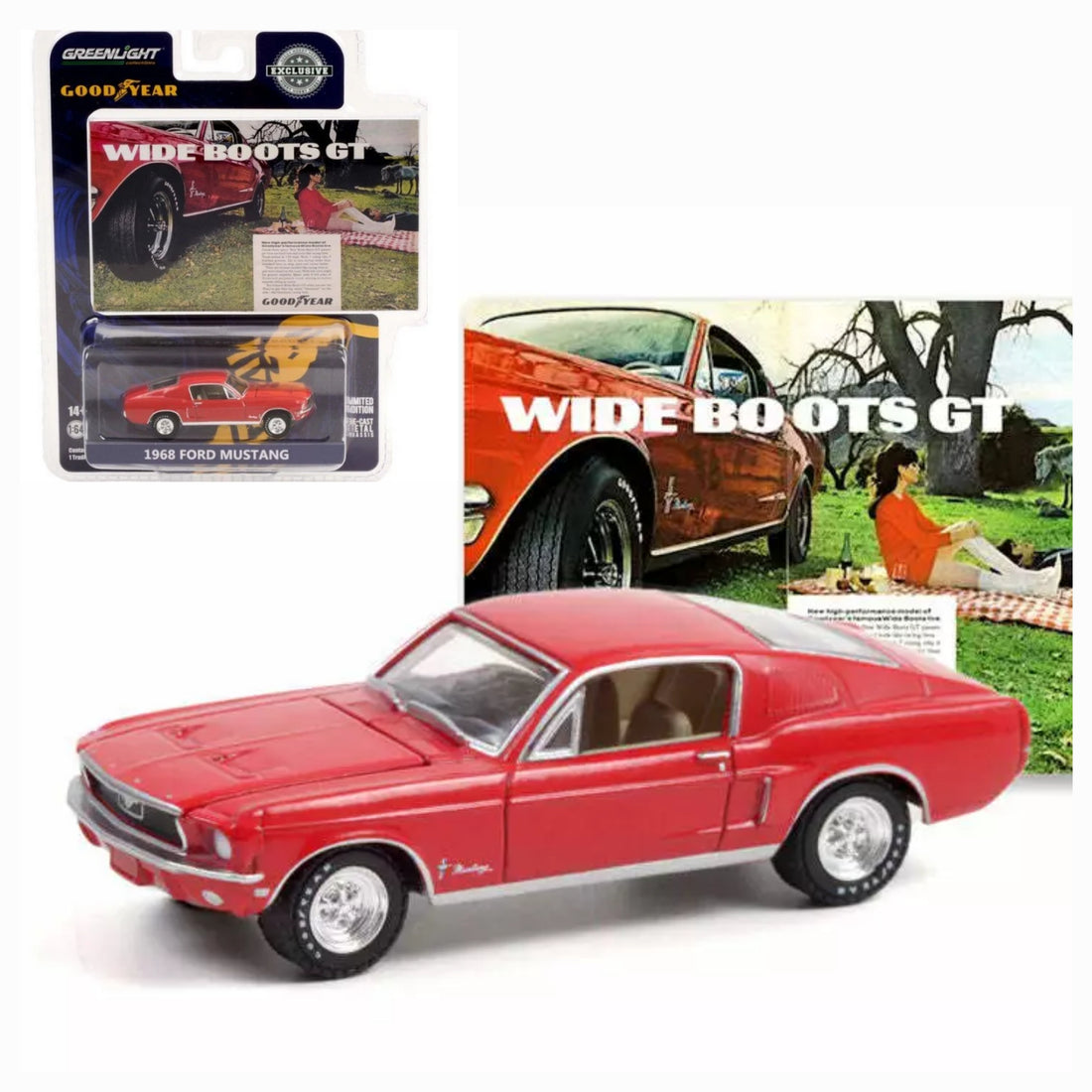 Ford Mustang 1968 "Wide Boots GT"
