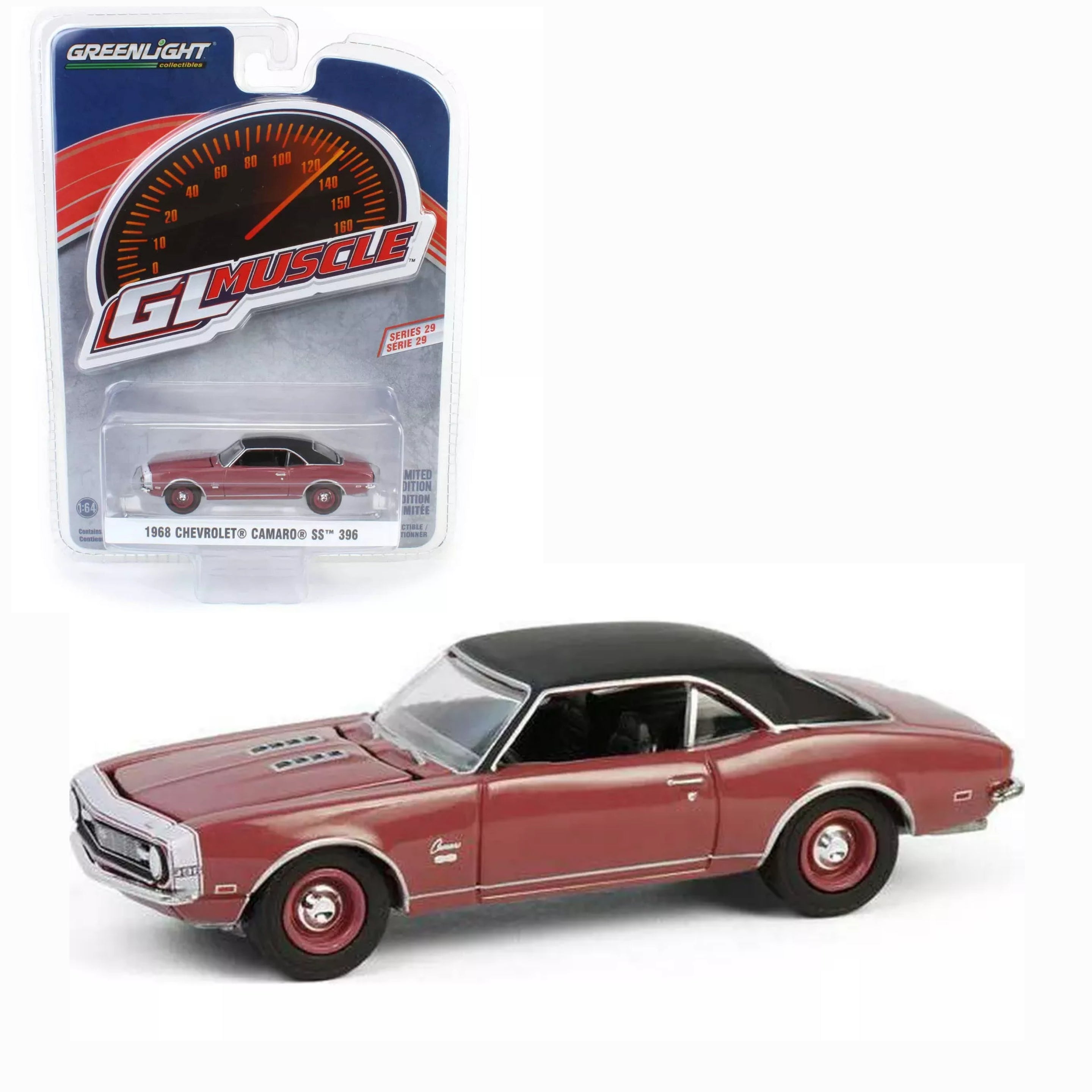 1968 Chevrolet Camaro SS 396 Maroon
