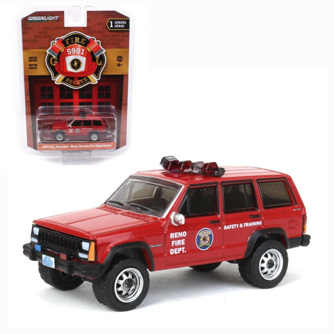 1990 Jeep Cherokee- Reno,Nevada Fire Department