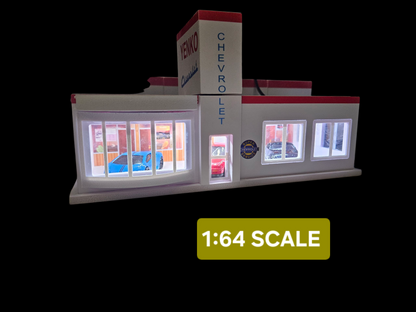 (YCID DIORAMA 1:64) YCID-Yenko Sportscars Dealership