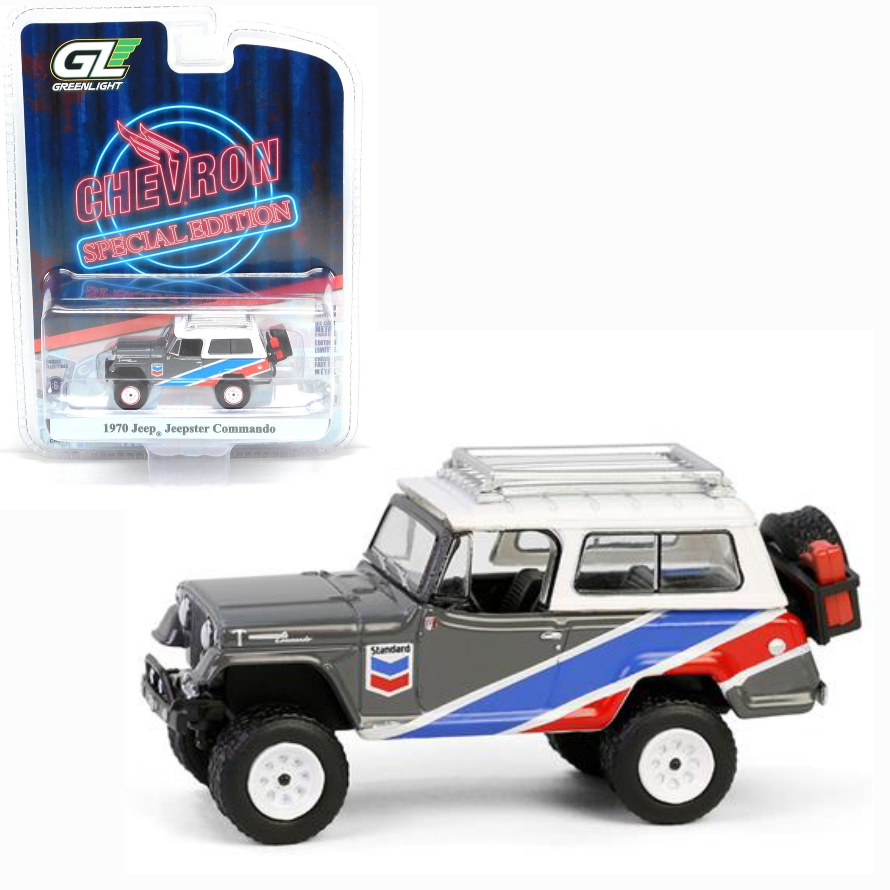 Chevron - 1970 Jeep Jeepster Commando with Off-Road Parts (GL41175-C)