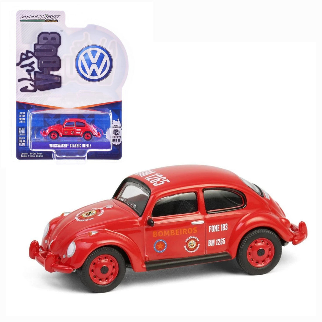 Corpo de Bomberios da Policia Militar - Volkswagen Classic Beetle (GL36110-F)