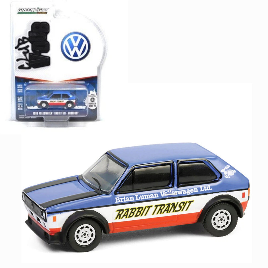 Rabbit Transit - 1980 Volkswagen Rabbit GTI Widebody (GL36110-E)