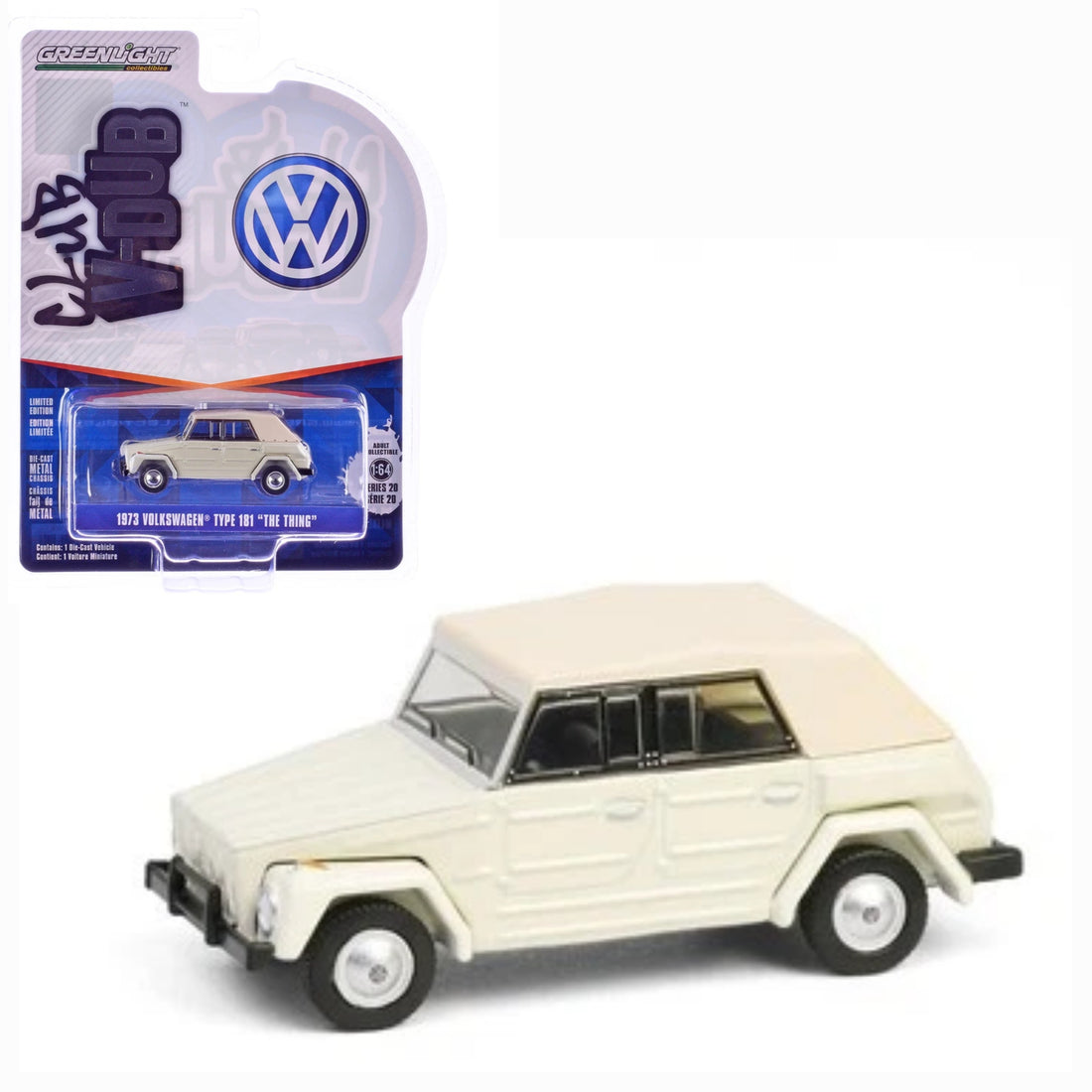 1973 Volkswagen Type 181 &quot;The Thing&quot; in Beige with Tan Soft Top (GL36110-C)