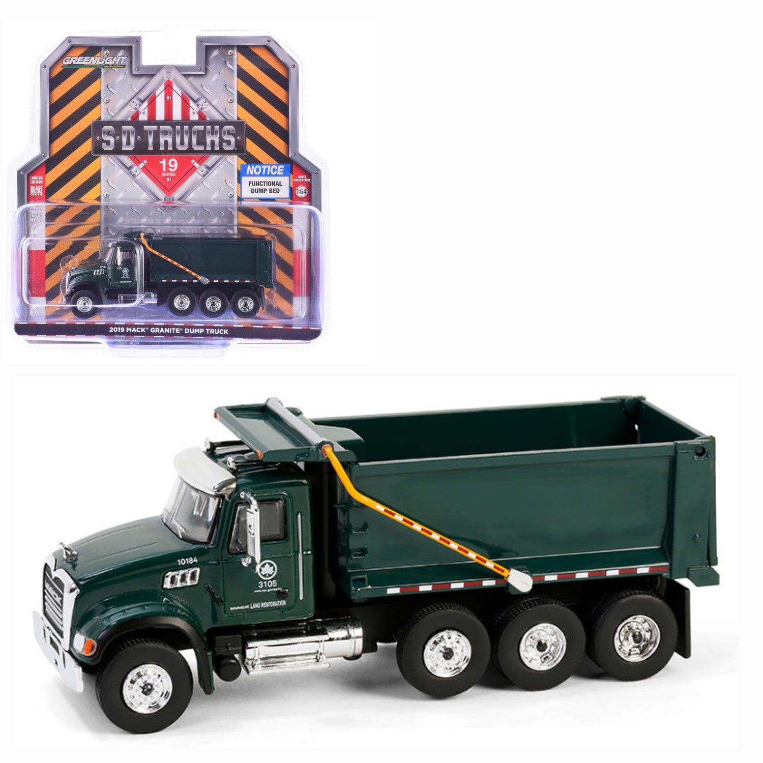 2019 Mack Dump Truck-New York City Department of Park and Recreation (GL45190-C)