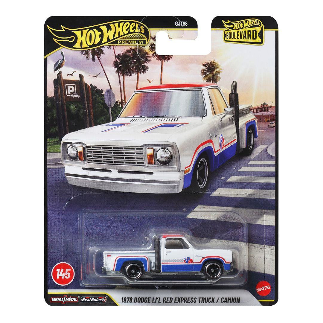 Hot Wheels Premium 1:64 Dodge Li’l Red Express Truck 1978 – Boulevard 