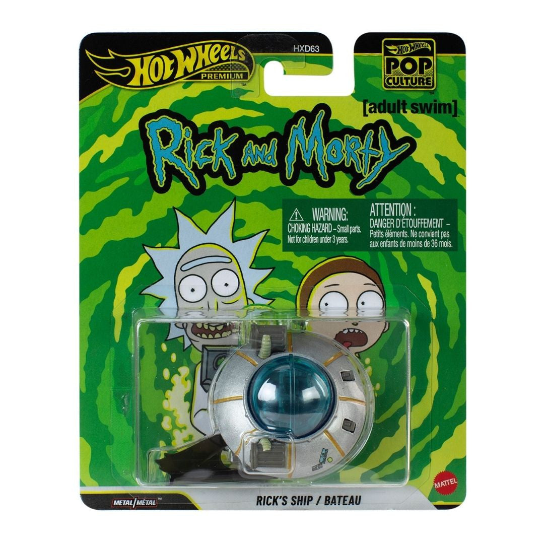 Rick’s Ship (Rick and Morty) JHW95- Hot Wheels Pop Culture