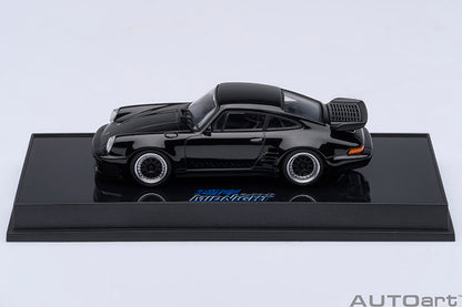 AutoArt 1:64-PORSCHE 911(930) TURBO WANGAN MIDNIGHT BLACKBIRD (COMIC 