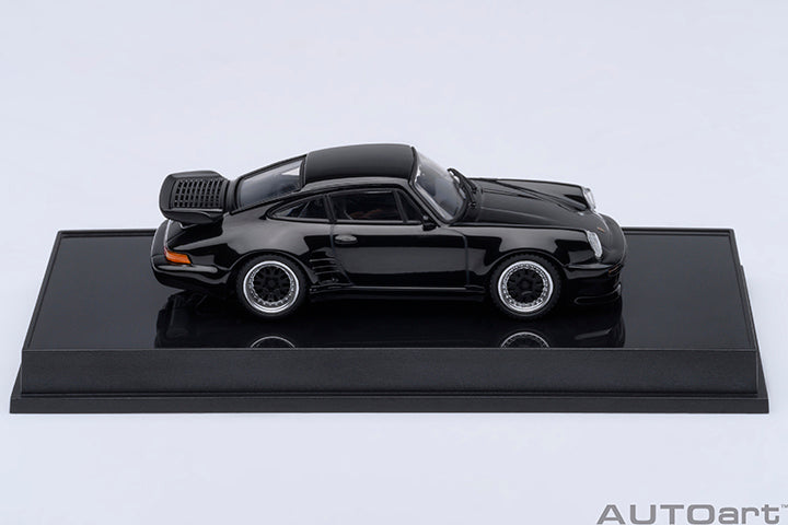 AutoArt 1:64-PORSCHE 911(930) TURBO WANGAN MIDNIGHT BLACKBIRD (COMIC 