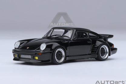 AutoArt 1:64-PORSCHE 911(930) TURBO WANGAN MIDNIGHT BLACKBIRD (COMIC 
