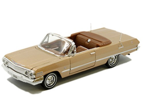 Welly 1:24 Chevrolet Impala SS Convertible 1963 – Or – 22434W-GLD