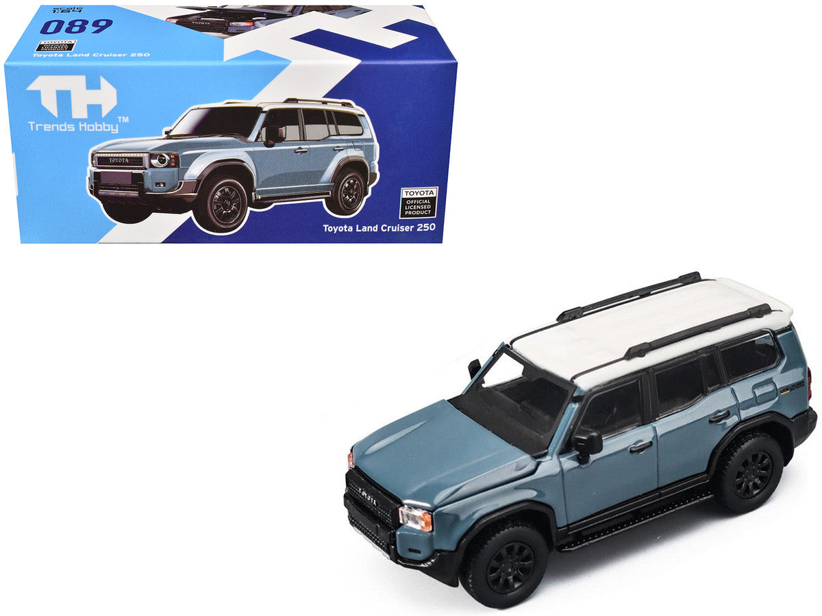 Trends Hobby 1/64-Toyota Land Cruiser 250 - BLUE 241079B