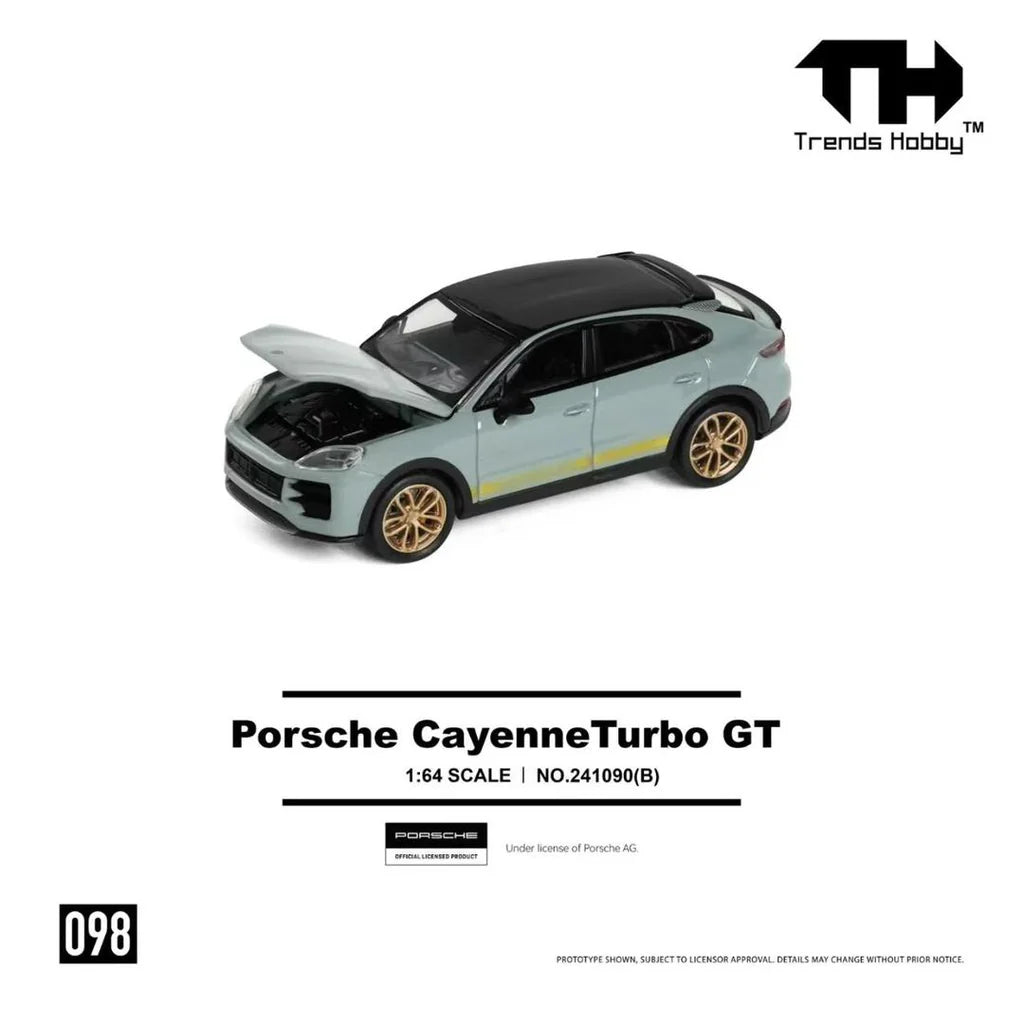 Trends Hobby 1/64-Porsche Cayenne Turbo GT Grey 241090B