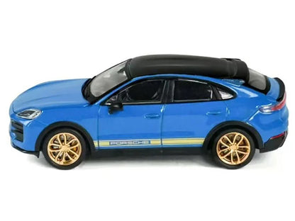 Trends Hobby 1/64-Porsche Cayenne Turbo GT Bblue 241090C