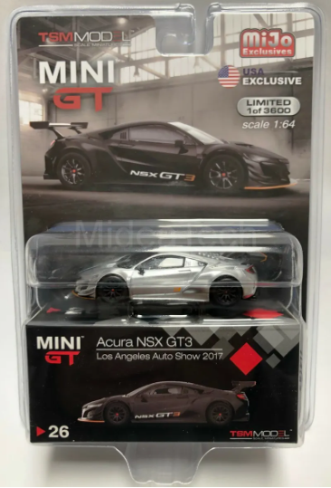 CHASE CAR-Acura NSX GT3 Los Angeles Auto Show 2017
