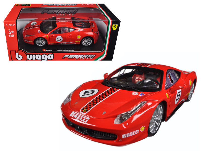 Bburago-1:24-Ferrari 458 Challenge 