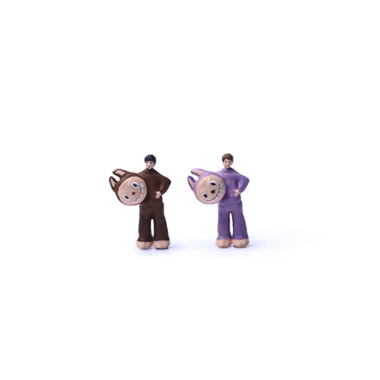MoreArt 1:64 Diorama ensemble de figurines Off Duty – MO223063