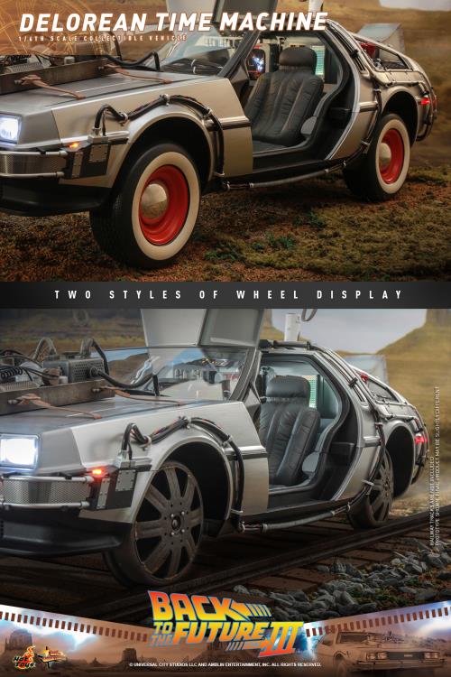 Back to the Future Part III DeLorean Time Machine 1/6th Scale