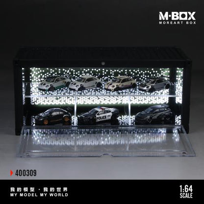 Scène conteneur Starlight B à deux étages avec éclairage intégré – MBox 1:64 MB400309