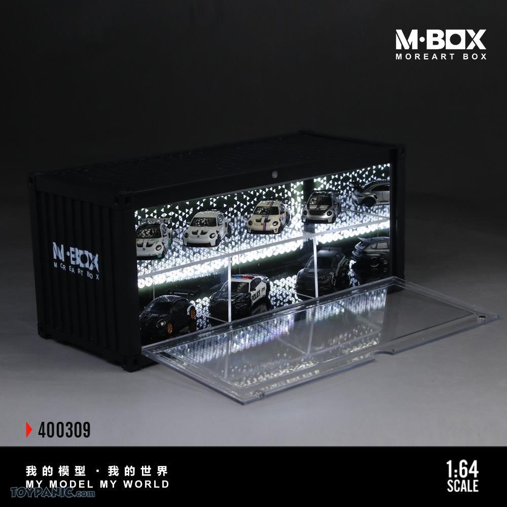 Scène conteneur Starlight B à deux étages avec éclairage intégré – MBox 1:64 MB400309