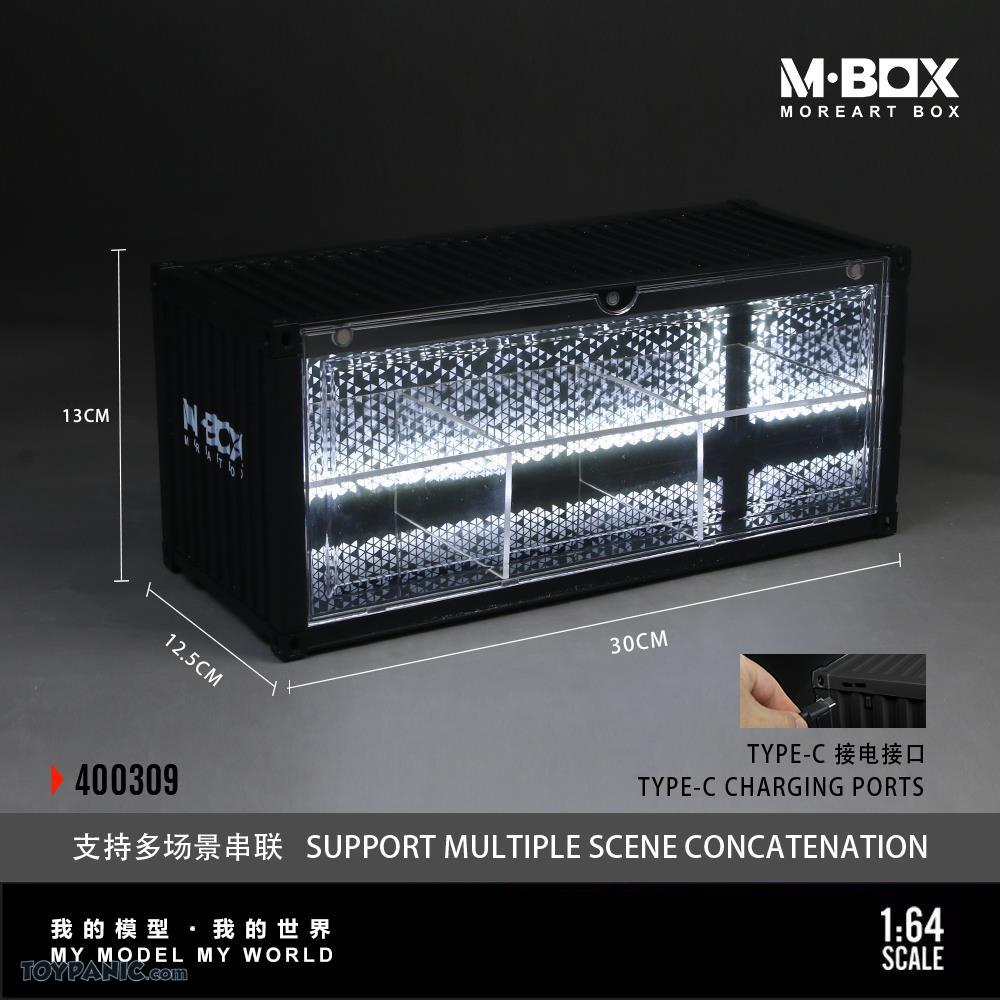 Scène conteneur Starlight B à deux étages avec éclairage intégré – MBox 1:64 MB400309