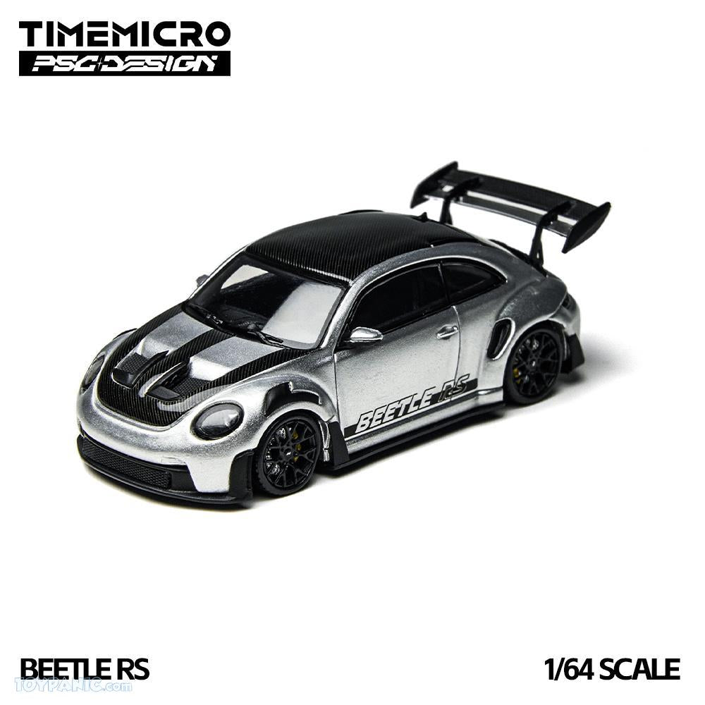 Volkswagen Beetle RS PSC Design argentée 1:64 – Time Micro TM647902