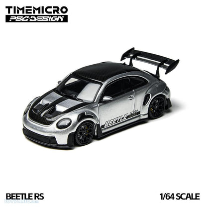 Volkswagen Beetle RS PSC Design Silver 1:64 – Time Micro Model TM647902