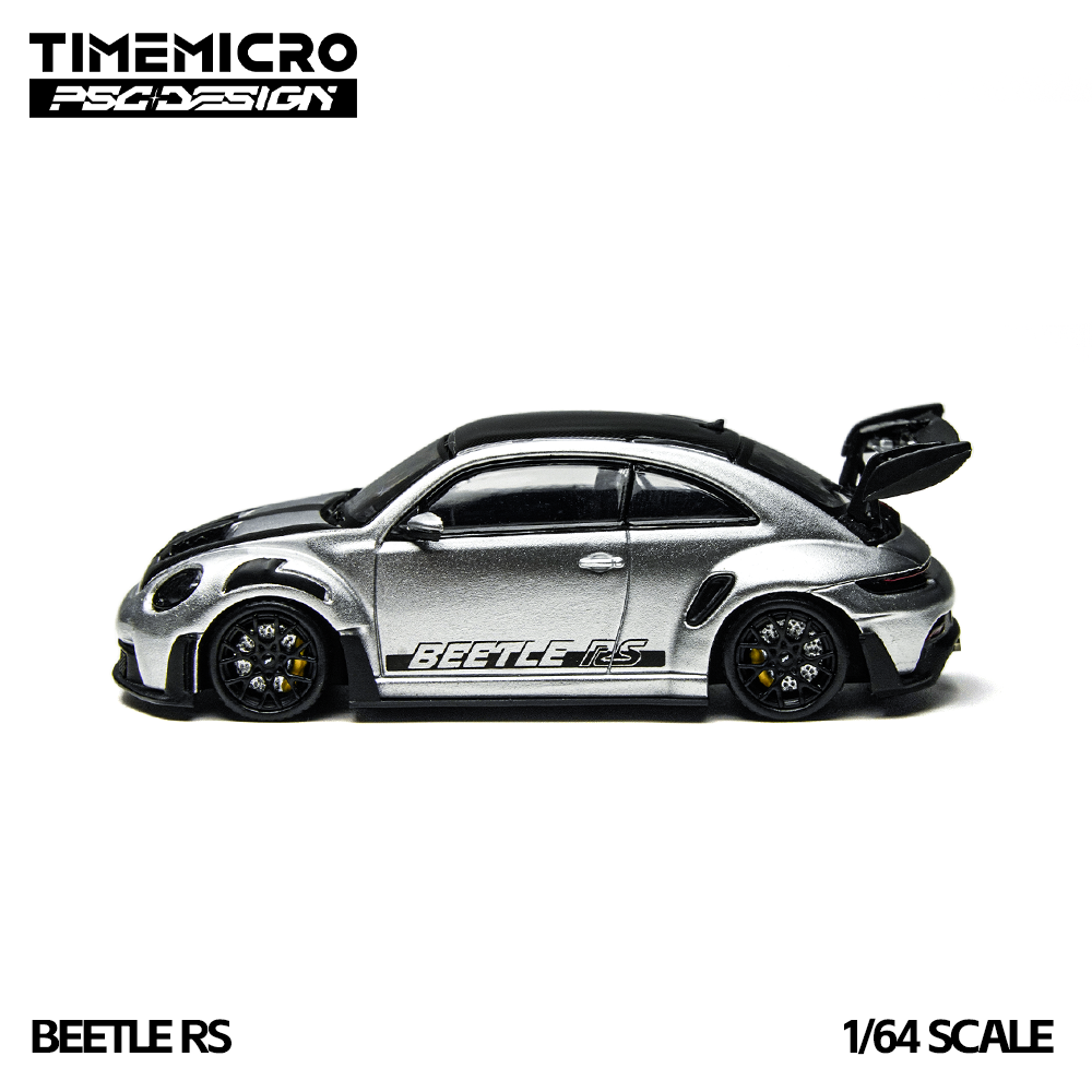 Volkswagen Beetle RS PSC Design Silver 1:64 – Time Micro Model TM647902