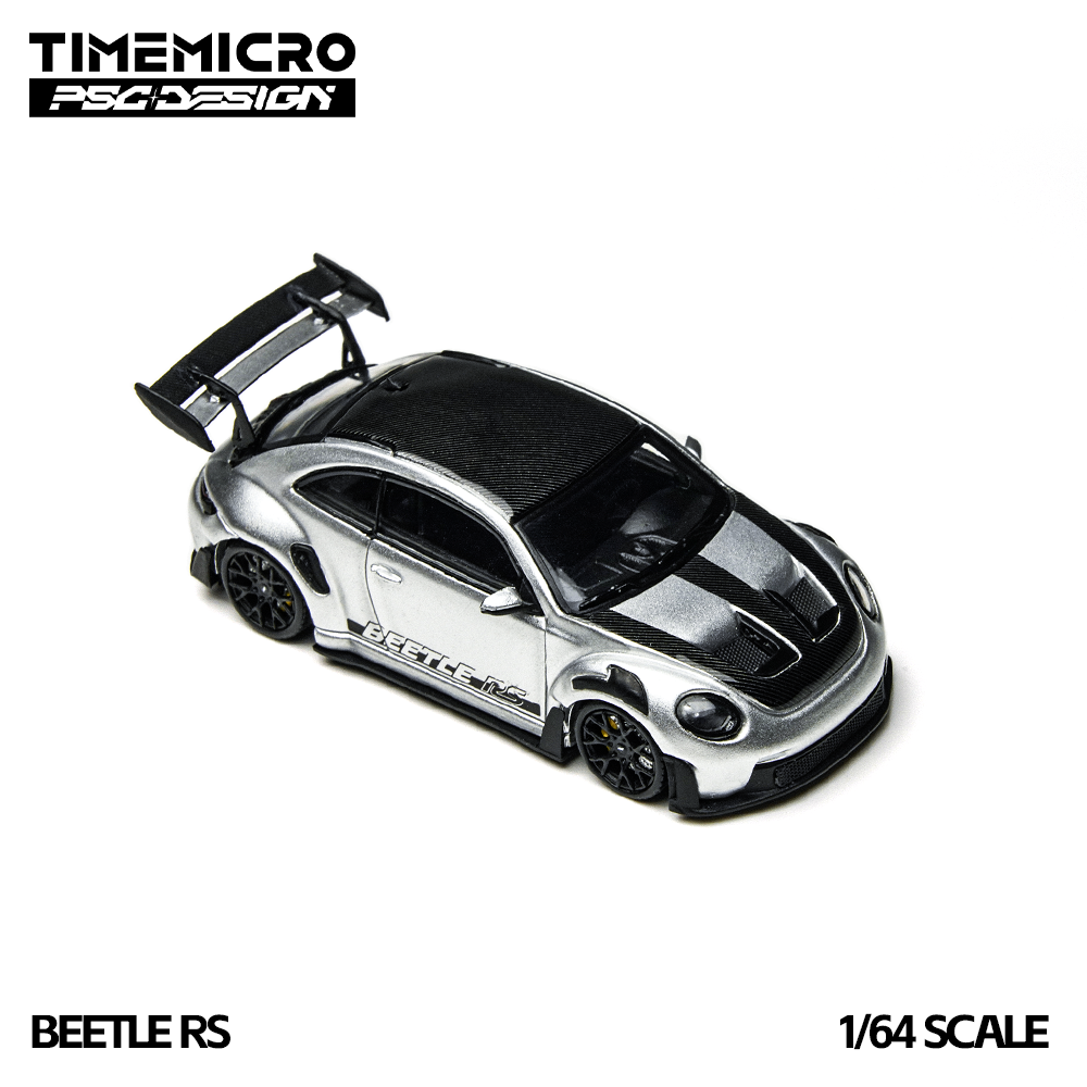 Volkswagen Beetle RS PSC Design argentée 1:64 – Time Micro TM647902