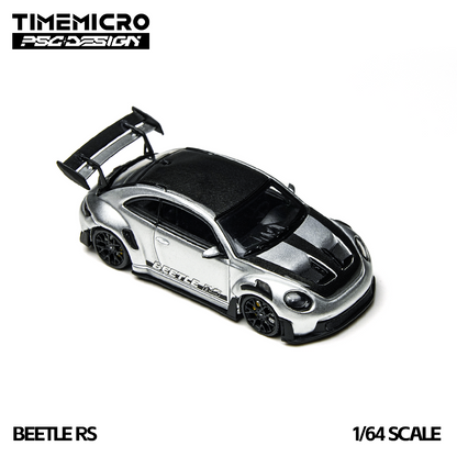 Volkswagen Beetle RS PSC Design Silver 1:64 – Time Micro Model TM647902