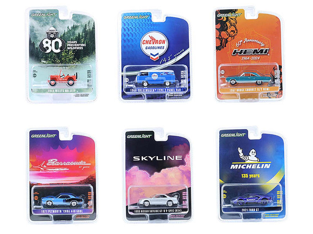 Greenlight-Anniversary Collection Series 17 (6-Piece Assortment) GL28160